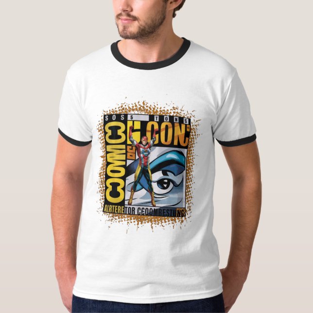 Camiseta Obra maestra de cómic con Cosplay (Anverso)