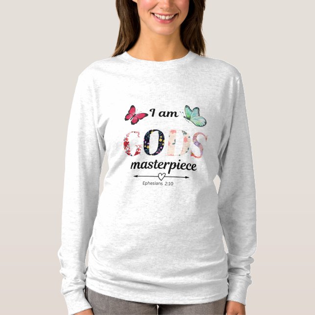 Camiseta Obra Maestra de Dios (Anverso)