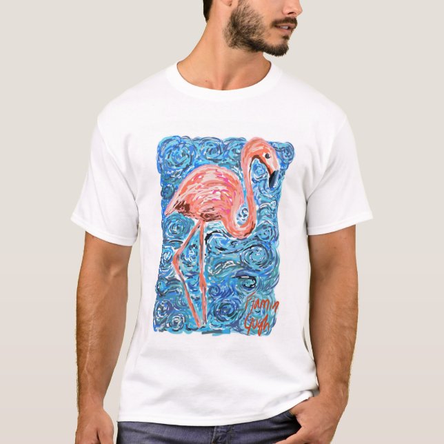 Camiseta Obra maestra de Flamingogh (Anverso)