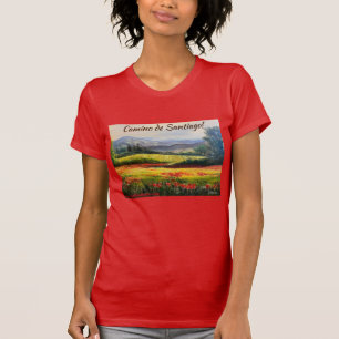 Camiseta Obra original del Camino de Santiago Katie Hutter