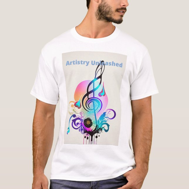Camiseta "Obras artísticas en movimiento" (Anverso)