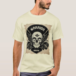 Camiseta Obras de arte de cráneo aladas