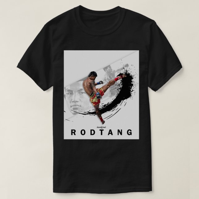 Camiseta Obras de arte de RODTANG Muaythai White de shunsuk (Diseño del anverso)
