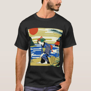 Camiseta Obras de arte originales japonesas de Ukiyo-e