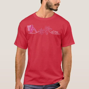 Camiseta Obras de arte tribales de hadas T hibiscus y hadas
