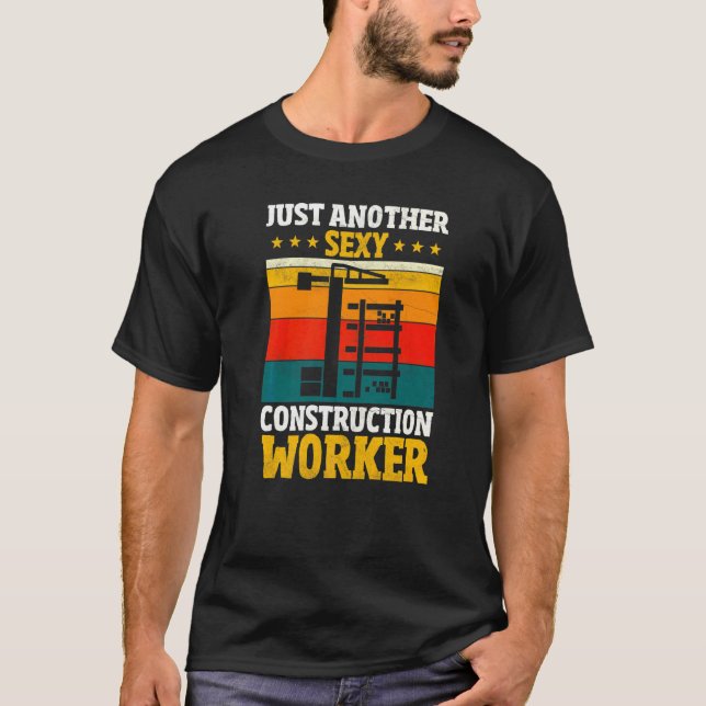 Camiseta Obrero de la construcción   Trabajador de la const (Anverso)