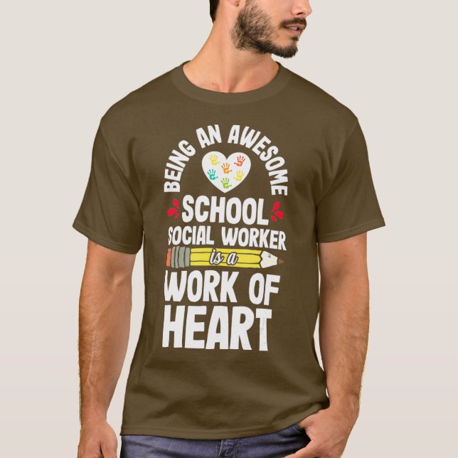 Camiseta Obrero social escolar obsequio a las mujeres regal (Anverso)