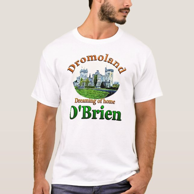 Camiseta O'Brien Dreaming of Home Dromoland Castle Ireland (Anverso)