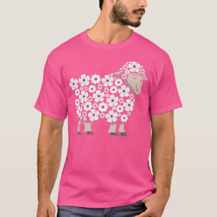 Camiseta Obsequio Guay Para La Flor De Oveja De Cordero Agr