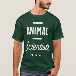 Camiseta Obsequio para científicos de animales