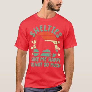 Camiseta obsequios de perro con capucha Sheltie Shetland S