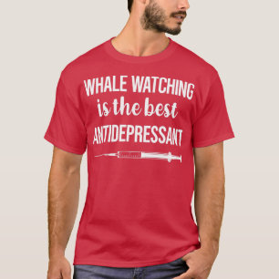 Camiseta Observación antidepresiva de ballenas