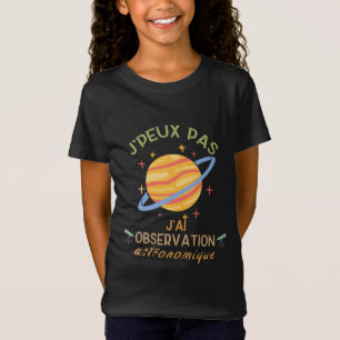 Camiseta Observación astronómica
