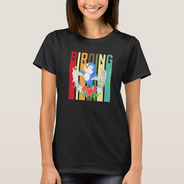 Camiseta Observación de aves (Anverso)