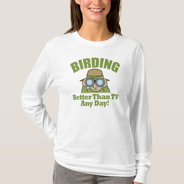 Camiseta Observación de aves (Anverso)
