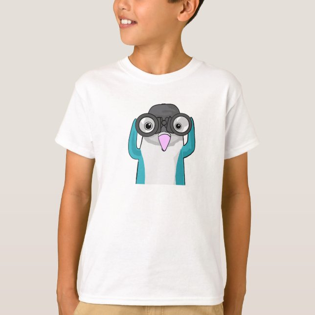Camiseta Observación de aves (Anverso)