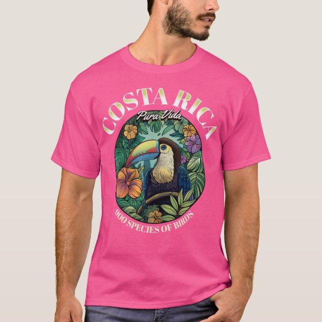 Camiseta Observación De Aves En Los Turistas Del Paraíso De (Anverso)