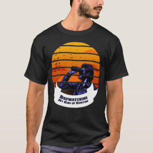 Camiseta Observación de aves Mi tipo de caza regalo vintage