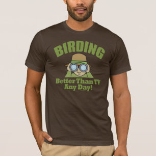 Camiseta Observación de aves, pájaros