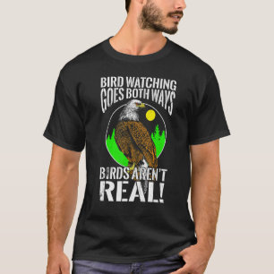 Camiseta Observación de aves va en ambos sentidos Conspirac