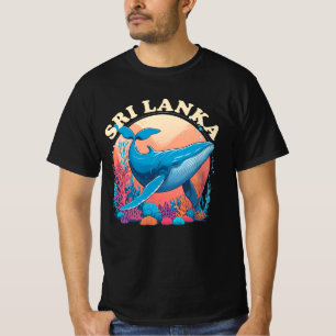 Camiseta Observación de ballenas azules en Sri Lanka