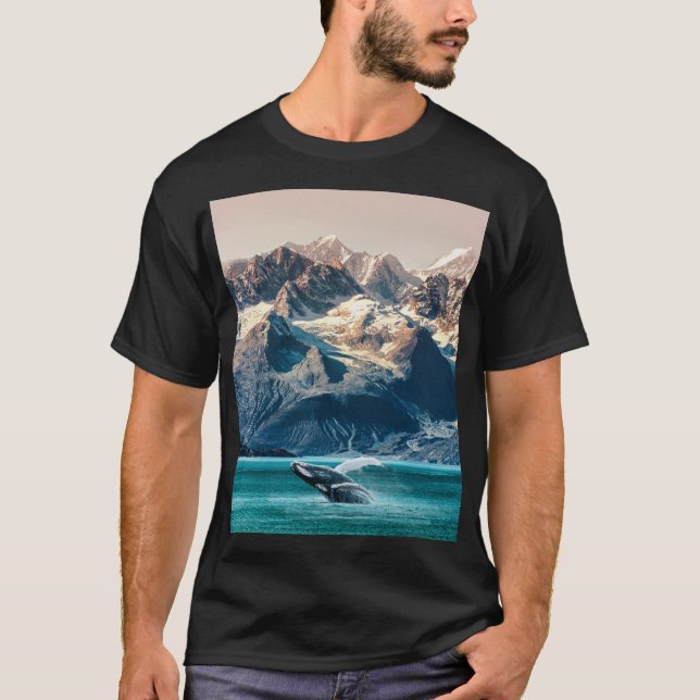 Camiseta Observación de ballenas de Alaska: excursión en ba (Anverso)