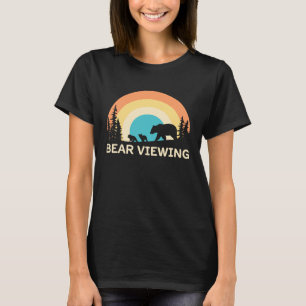 Camiseta Observación de osos en el Parque Nacional Zoo o cr