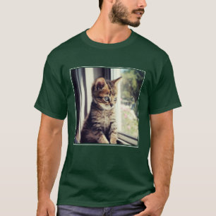 Camiseta Observación del gatito del Tabby