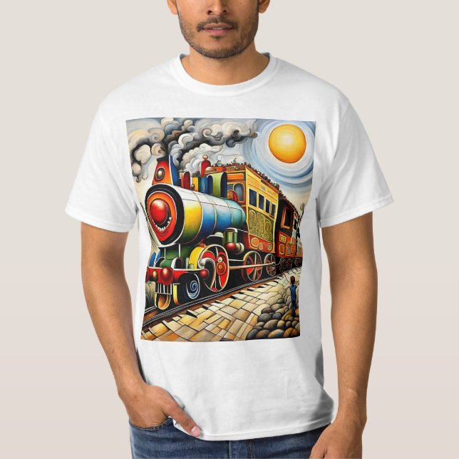 Camiseta Observación del tren 1 (Anverso)