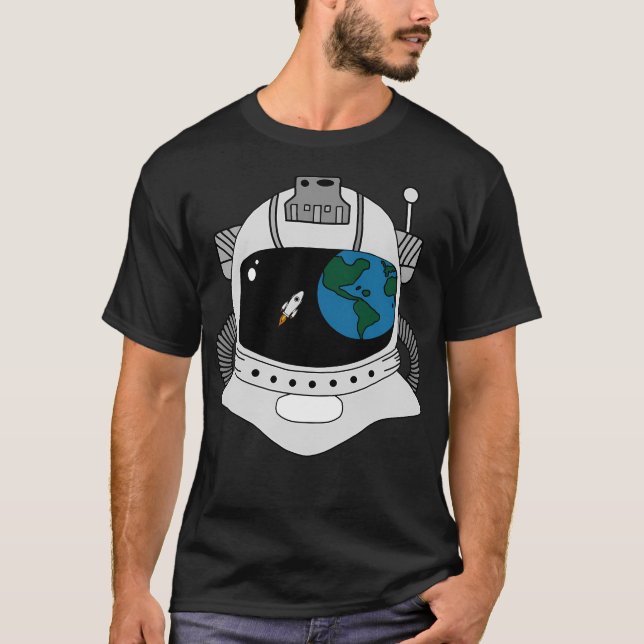 Camiseta Observador astronauta (Anverso)