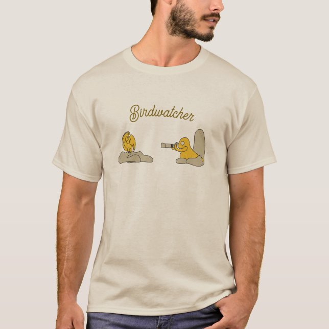 Camiseta Observador de aves (Anverso)