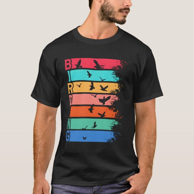 Camiseta Observador de aves Birdwatching Birder Bird Birder (Anverso)