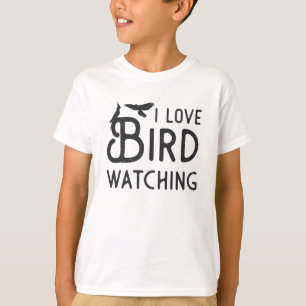Camiseta Observador de aves Me Encanta Ver Aves Vintage