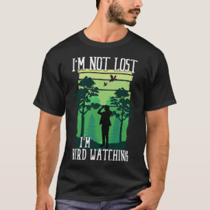 Camiseta Observador de aves Observador de aves Aves Aves Pá