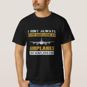 Camiseta Observador de avión