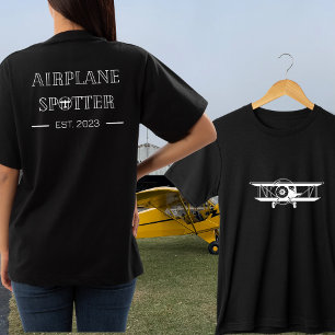 Camiseta Observador de Aviones Año de Fundación Aviación Pe