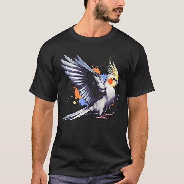 Camiseta Observador de pájaros de los pájaros de los pájaro (Anverso)