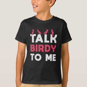 Camiseta Observador De Pájaros Retro Habla De Pájaros Para 