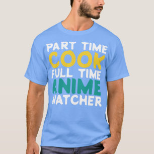 Camiseta Observador de tiempo parcial Cocinar a tiempo comp