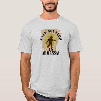 Camiseta Observador de tiro de Arkansas Sasquatch Bigfoot -