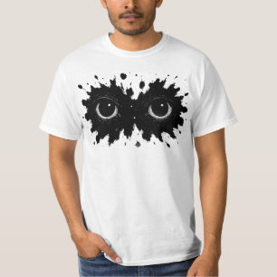 Camiseta Observador en la Tinta: Sigilo de Mancha en el Ojo