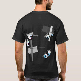 Camiseta 'Observadores' negros