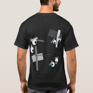 Camiseta 'Observadores' negros