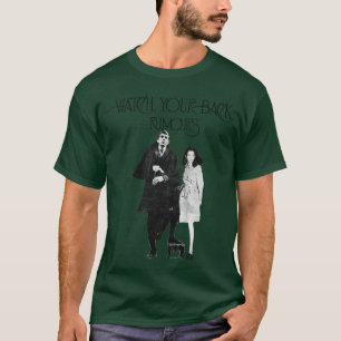 Camiseta Observar tus rumores de espalda