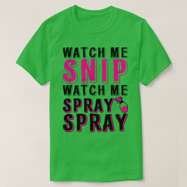 Camiseta Observarme Snip Observarme Spray 10 (Diseño del anverso)