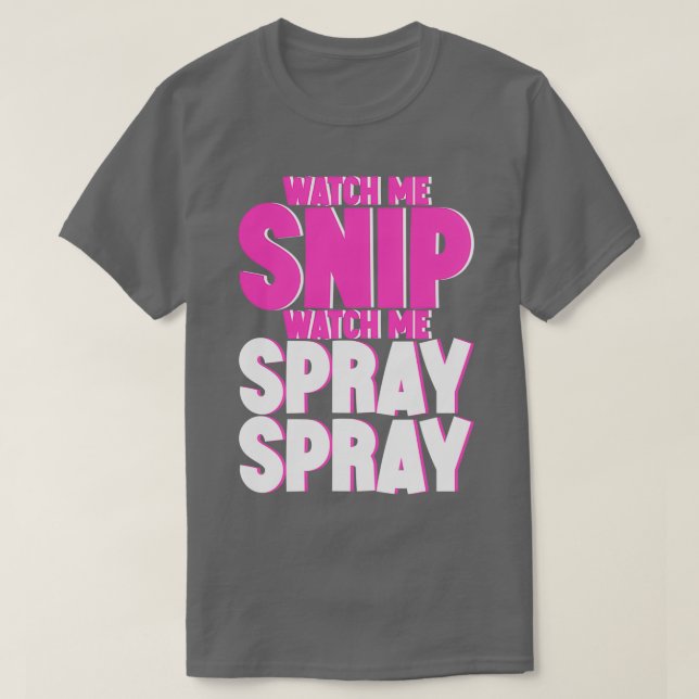 Camiseta Observarme Snip Observarme Spray Spray 1 (Diseño del anverso)