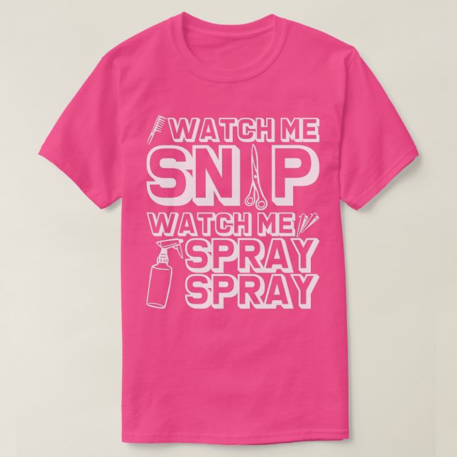 Camiseta Observarme Snip Observarme Spray Spray 2 (Diseño del anverso)