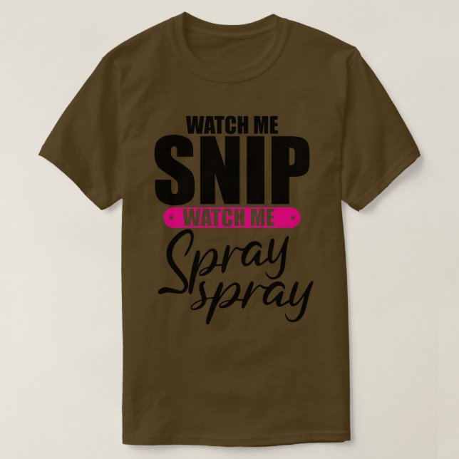 Camiseta Observarme Snip Observarme Spray Spray 6 (Diseño del anverso)