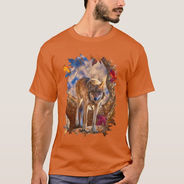CAMISETA OBSERVATORIO DE OTOÑO DE WOLF (Anverso)