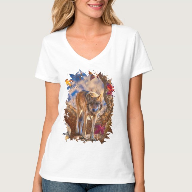 CAMISETA OBSERVATORIO DE OTOÑO DE WOLF (Anverso)